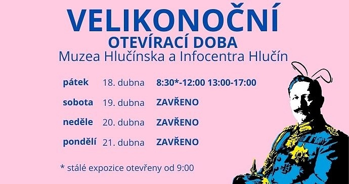 Velikonoční otevírací doba