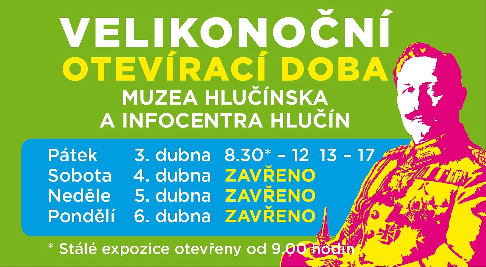 Velikonoční otevírací doba