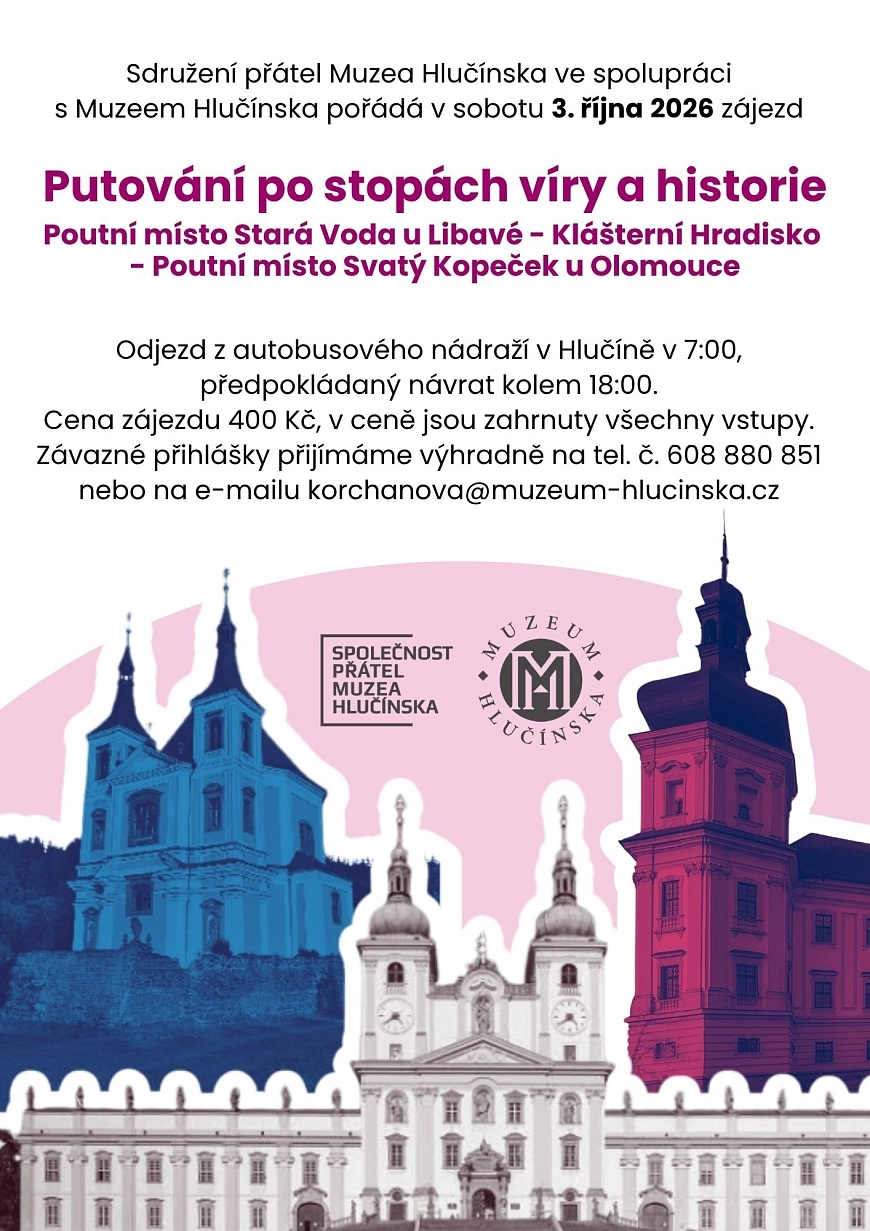 ZÁJEZD - Putování po stopách víry a historie 