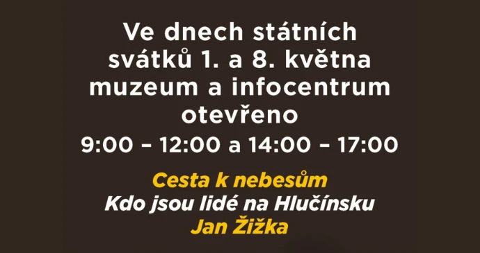 Otevírací doba během květnových svátků